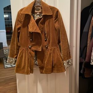 Anthropologie grocery corduroy heavy blazer coat. Size small